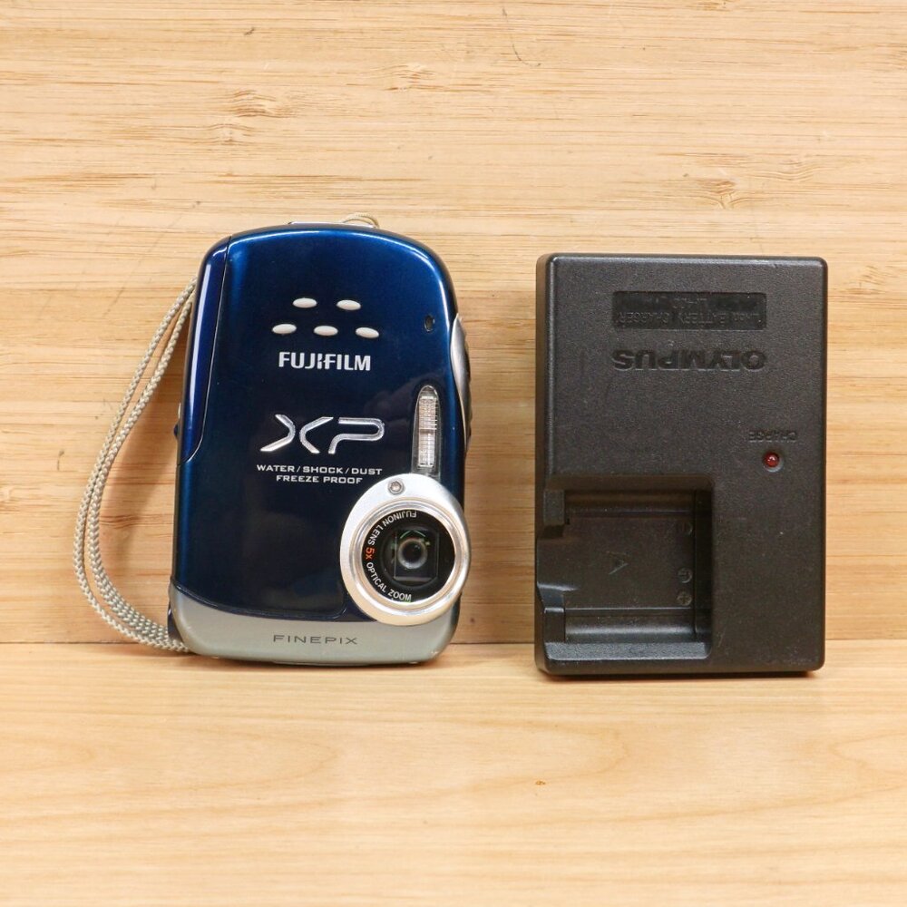 FUJIFILM Finepix XP10 12 MP Digital Camera, Image Stabilization, Blue